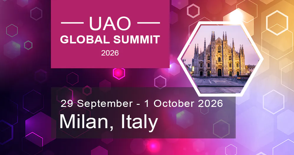 UAO Global Summit 2026 in Milan, 29 September–1 October